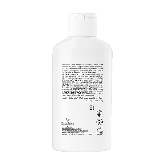 DUCRAY KELUAL DS INTENSIVE Шампунь против тяжелых состояний перхоти 100 мл