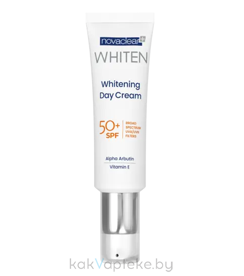 Novaclear Whiten крем дневной отбеливающий SPF50+, 50 мл