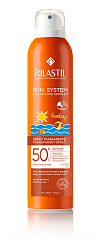 Rilastil SUN SYSTEM BABY Солнцезащитный прозрачный спрей для детей SPF 50+ 200 мл