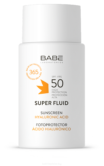 LABORATORIOS ВАВЕ Супер флюид SPF50 / SUPER FLUID SUNSCREEN SPF50 50мл