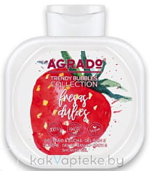 AGRADO Гель для ванны и душа Сладкая Клубника / Sweet Strawberries Bath & Shower Gel, 750мл
