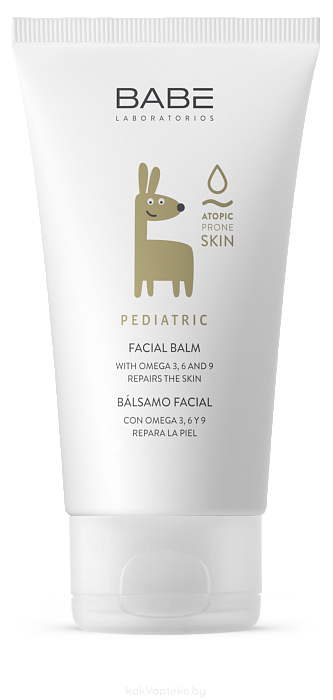 "LABORATORIOS BABE" Бальзам детский для лица 50мл/PEDIATRIC FACIAL BALM 50ml