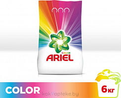 ARIEL Automat Color Средство моющее синтетическое порошкообразное, 6 кг