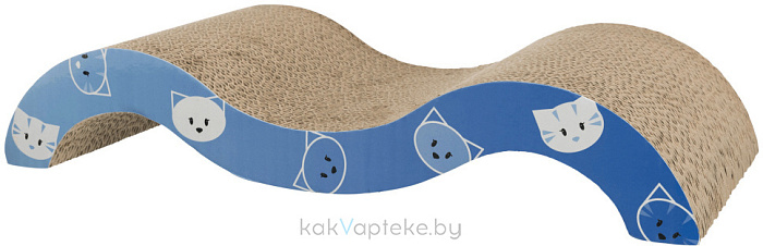 Trixie Когтеточка для кошек "Mimi" 50*9*23 см, голубой