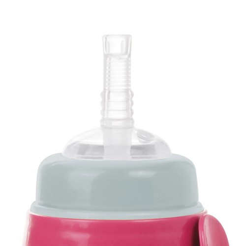 Canpol babies Поильник с силиконовой трубочкой, 12+, 350 мл, арт.56/516_blu