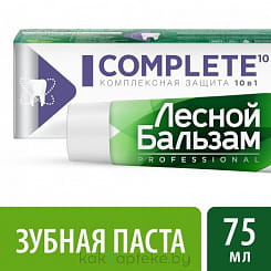 ЛЕСНОЙ БАЛЬЗАМ Зубная паста с биогранулами, 75 мл