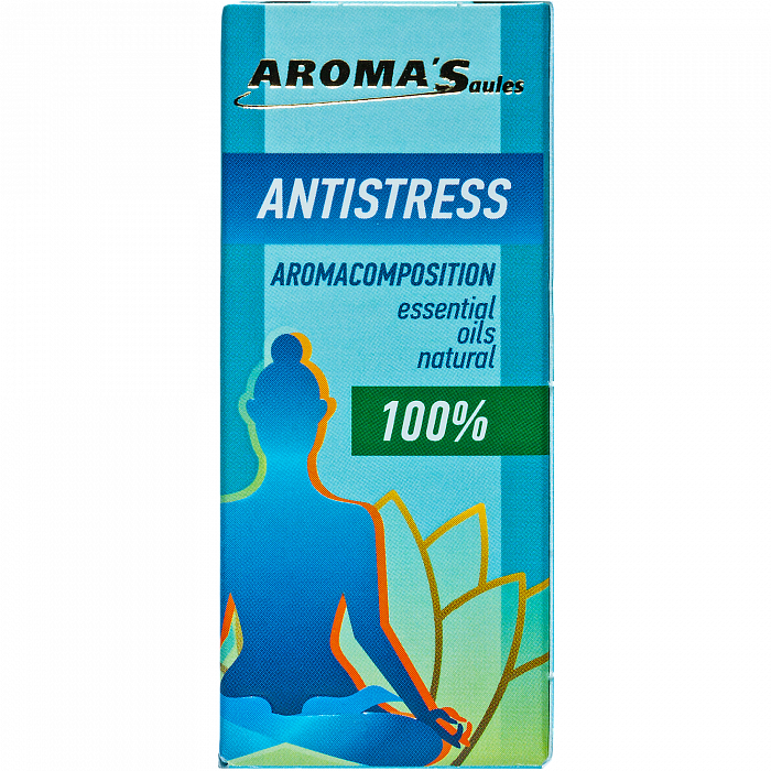 AROMA’Saules Аромакомпозиция эфирных масел водорастворимая "Антистресс",30 мл