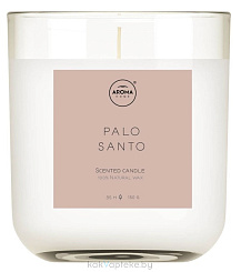 Aroma HOME Ароматизированная свеча в стекле SIMPLICITY CANDLE PALO SANTO, 150 гр