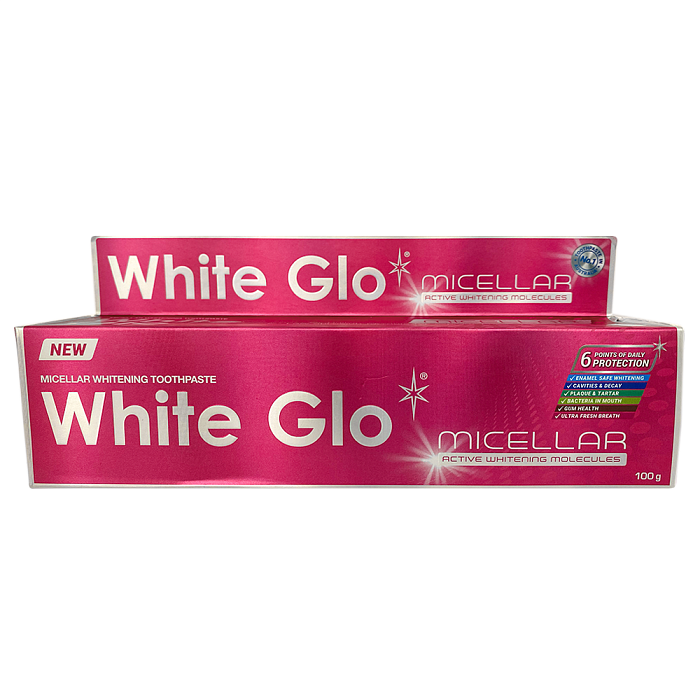 White Glo зубная паста отбеливающая Micellar Мицеллярная 100 г