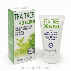 Pharmalife Research PHARMALIFE RESEARCH Tea Tree 90 plus Гель-концентрат с экстрактом чайного дерева 75 мл