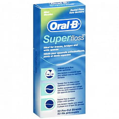 Oral-B Зубная нить Superfloss Regular
