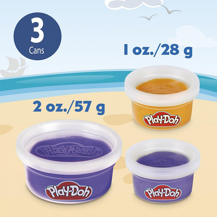 Hasbro Play-Doh Игровой набор СОКРОВИЩА ПИРАТА Арт.F0362