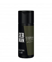 Sebastian SEBMAN Шампунь для ухода за волосами, бородой и телом / The Multi-Tasker Hair, Beard & Body Wash, 50мл