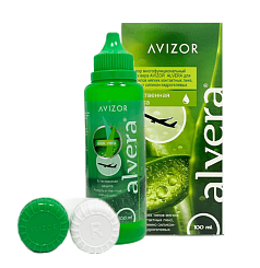 Р-р многоф.д/ухода за всеми тип. МКЛ AVIZOR ALVERA (фл,мл:100),в сост.контейнер д/хр.КЛ