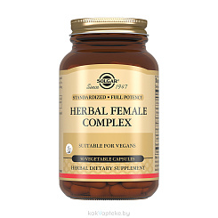 Solgar Натуральный растительный комплекс для женщин, БАД капсулы №50