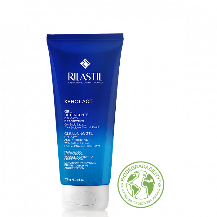 Rilastil XEROLACT Мягкий очищающий защитный гель 200 мл