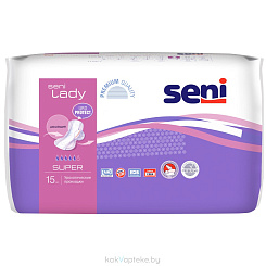 SENI LADY super Прокладки урологические 15 шт