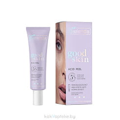 BIELENDA GOOD SKIN ACID PEEL Крем микроотшелушивающий корректирующий и нормализующий с AHA + PHA кислотами и ниацинамидом, 50мл