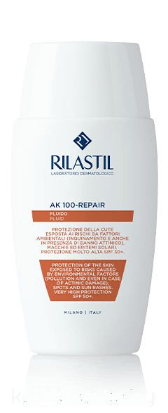 Rilastil AK-REPAIR Флюид SPF100 для увлажнения и защиты кожи, 50 мл