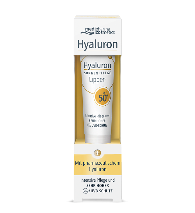 Hyaluron Medipharma cosmetics Солнцезащитный крем для губ SРF 50+ 7 мл