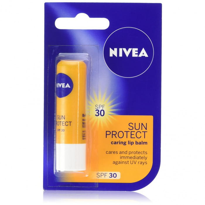 NIVEA Бальзам для губ "Защита от солнца" (SPF 30),  4,8 г