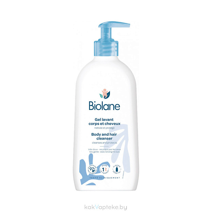 Biolane Гель для мытья тела и волос / GEL LAVANT CORPS ET CHEVEUX (для детей с первых дней жизни) 750 мл