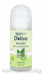 Doliva Дезодорант роликовый Зеленый чай 50мл
