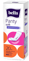 Bella Panty Soft Прокладки женские ежедневные гигиенические удлиненные по 20 шт