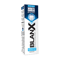 Blanx White Shock Instant White Мгновенное отбеливание зубов Зубная паста 75мл