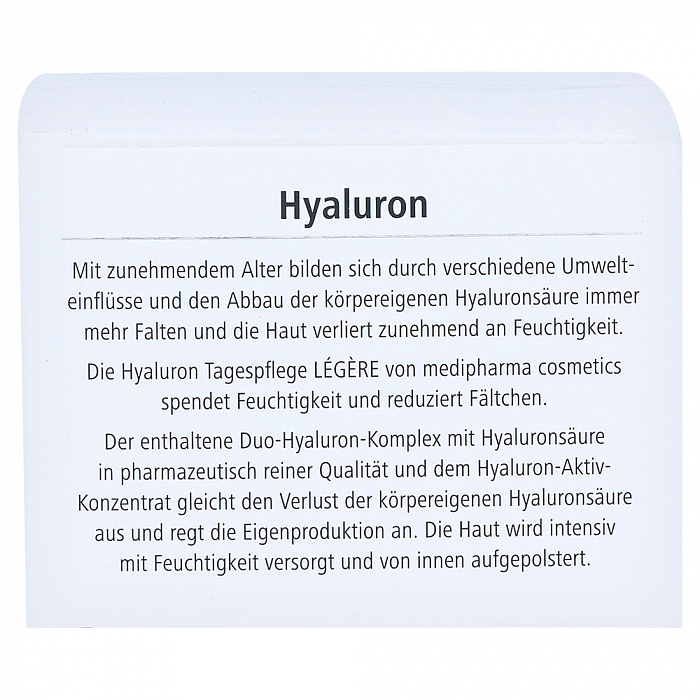 Medipharma cosmetics Hyaluron Крем для лица дневной легкий, 50 мл