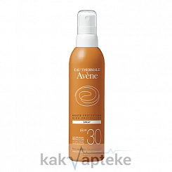 Avene Спрей  солнцезащитный SPF 30  200мл