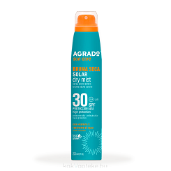 AGRADO Солнцезащитный сухой мист SPF 30 / Solar Dry Mist SPF 30, 200мл