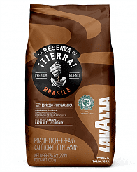 Lavazza Кофе натуральный жареный в зернах  La Reserva de Tierra Brasile Espresso 100% Arabica, 1000гр