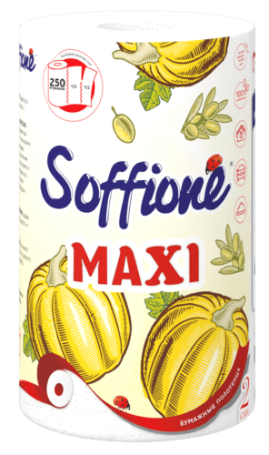 Soffione Полотенца бумажные Maxi 2сл 1рул