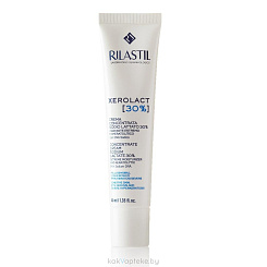 Rilastil XEROLACT [E] Крем-концентрат 30% соли молочной кислоты для сухой, чувствительной, склонной к избыточному ороговению кожи, 40 мл