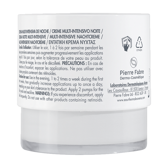 AVENE HYALURON ACTIV B3 Интенсивный регенерирующий ночной крем 40 мл