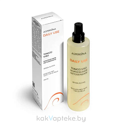 Pharmalife Research ASPERSINA DAILY USE TONICO VISO Тоник для лица интенсивно увлажняющий с муцином улитки и гиалуроновой кислотой 250 мл