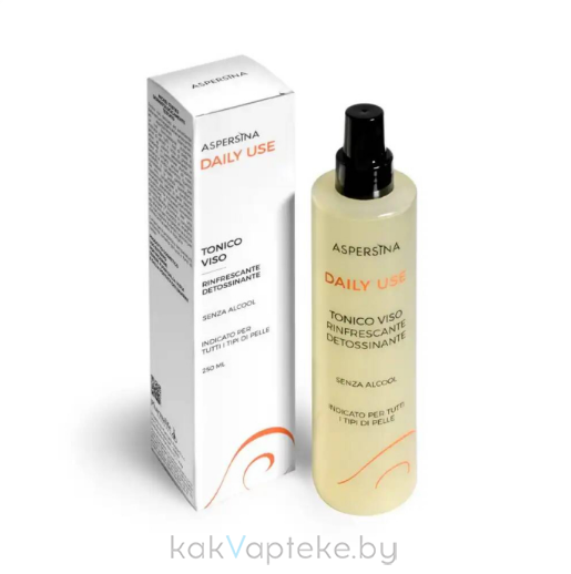 Pharmalife Research ASPERSINA DAILY USE TONICO VISO Тоник для лица интенсивно увлажняющий с муцином улитки и гиалуроновой кислотой 250 мл