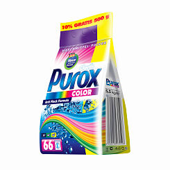 Purox Стиральный порошок для цветных тканей  COLOR, 5,5 кг
