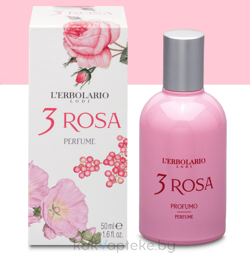 L'Erbolario 3 РОЗЫ Парфюмерная вода 50 мл