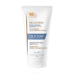 DUCRAY MELASCREEN Защитный флюид против пигментации SPF50+ (для осветления кожи) 50 мл