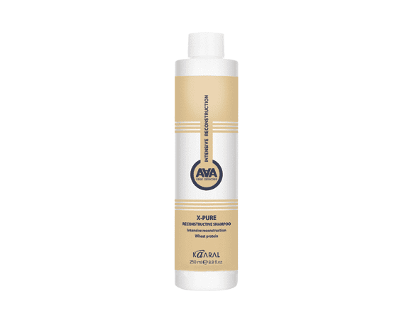 KAARAL AAA X-FORM Восстанавливающий шампунь для поврежденных волос с пшеничными протеинами - X-PURE RECONSTRUCTIVE SHAMPOO  250 мл