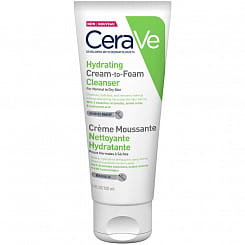 CeraVe Крем-пенка увлажняющая для умывания для нормальной и сухой кожи 100 мл