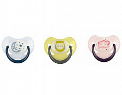 Canpol babies Пустышка-соска силиконовая (анатомическая 0-6 мес.),  22/500