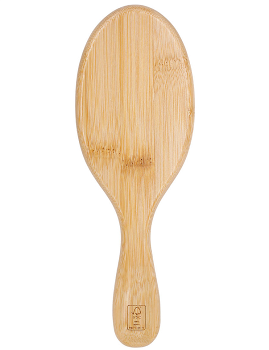 Beter Расческа для волос массажная BAMBOO CUSHION BRUSH с деревянными зубчиками