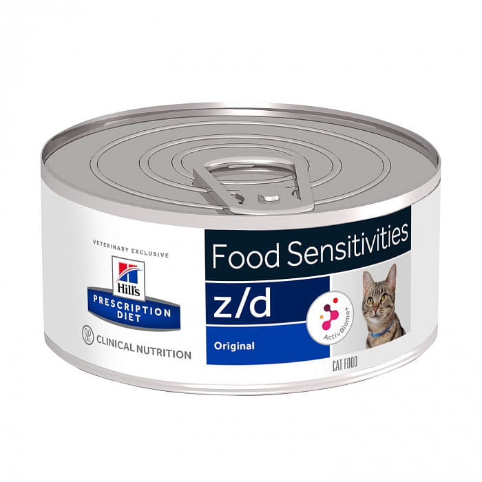 Hill's  PD z/d Ultra консервированный корм для кошек аллергиков, 156гр 5661F