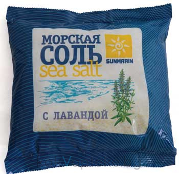 Соль косметическая Морская природная с лавандой SUNMARIM 1кг