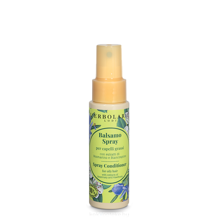 L'Erbolario Кондиционер-спрей для жирных волос 60 мл