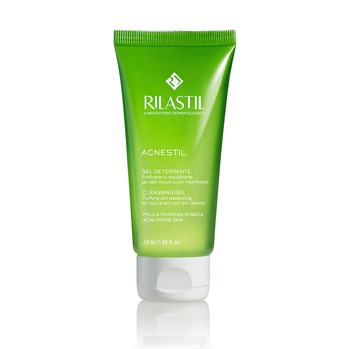 Rilastil ACNESTIL Очищающий гель восстанавливающий баланс, 100 мл