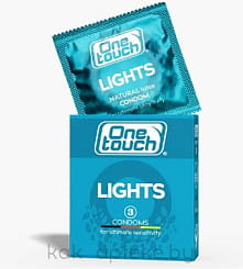 One Touch Lights Презервативы, 3 шт (нов. шк)